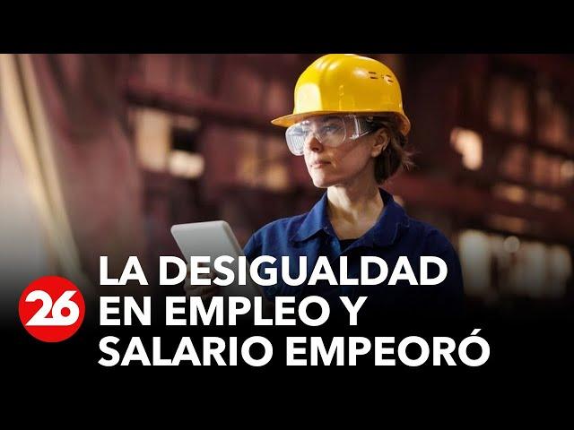 La desigualdad en el empleo y salario de mujeres frente a los hombres empeoró