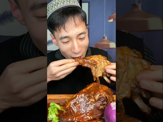 Spicy Lamb's Head #mukbang