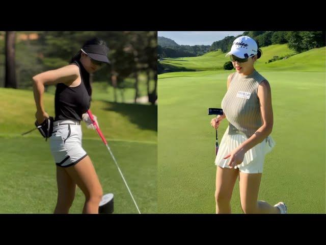 [Amazing Golf] 모든게 완벽합니다. KLPGA 이푸름 프로의 환상적인 스윙 #이푸름프로