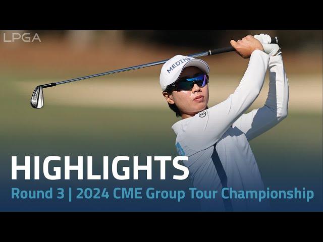 Round 3 Highlights | 2024 CME Group Tour Championship