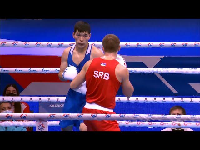 Quarterfinals (80kg) MIRONCHIKOV Vladimir (SRB) vs  ORALBAY Nurbek (KAZ) | AIBA WCHs 2021