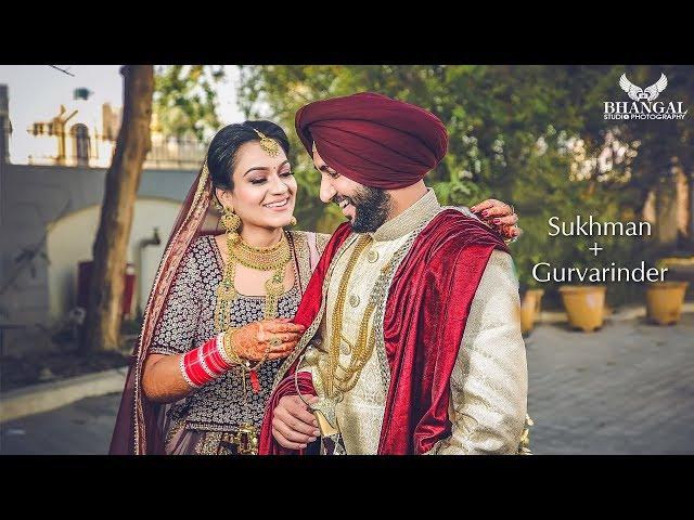 Indian Sikh Wedding Highlights 2018 | Cinematic | Sukhman & Gurvarinder | Bhangal Studio