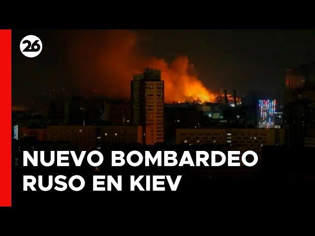 Rusia lanza un nuevo ataque aéreo sobre Kiev