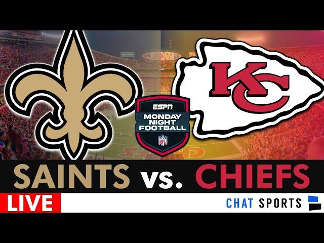 Saints vs. Chiefs Live Streaming Scoreboard, Free Play-By-Play, Highlights, 2024 NFL Week 5 MNF