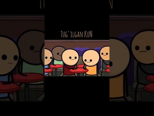 Tug'ilgan kun  | Anibla O'zbekcha Dublaj | #aniblatv #short
