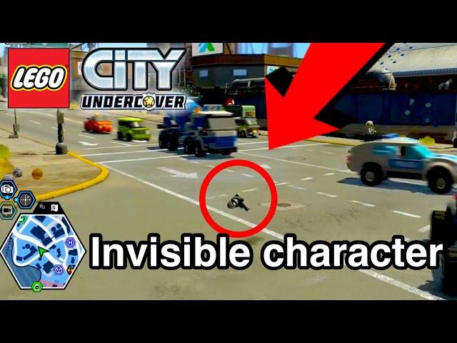 I Accidentally Found Out How To Go Invisible In - LEGO City Undercover | Weird Glitch