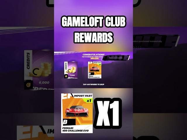 Asphalt Legends Unite | Gameloft Club Rewards - 14/09/2024 | #asphaltlegendsunite #alucreator