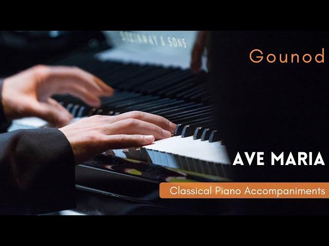 Gounod: Ave Maria - Piano accompaniment