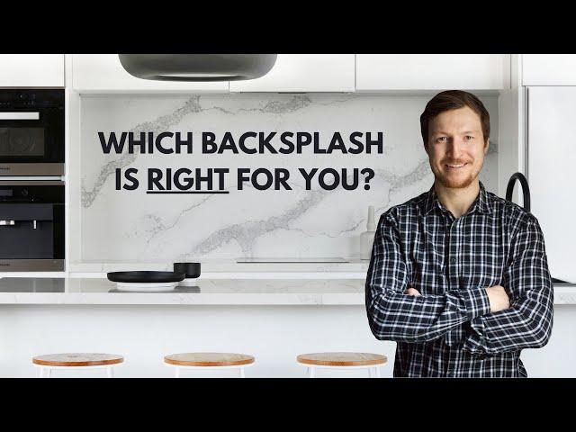 Kitchen backsplash design | 3 BIG questions to ask