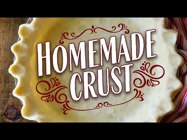 The BEST Homemade Pie Crust Recipe ON YOUTUBE 