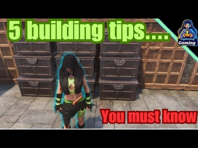 5 Building tips you should know in Conan Exiles Age of War chapter 4 2024