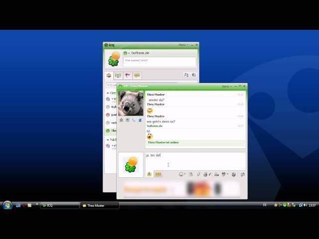 ICQ Messenger - Tutorial Deutsch