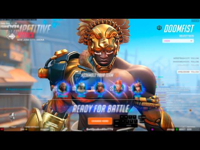 GETQUAKEDON DOOMFIST MAIN - OVERWATCH 2 SEASON 11 TOP 500