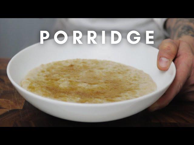 Making Porridge like a Scotsman! BUT with a twist