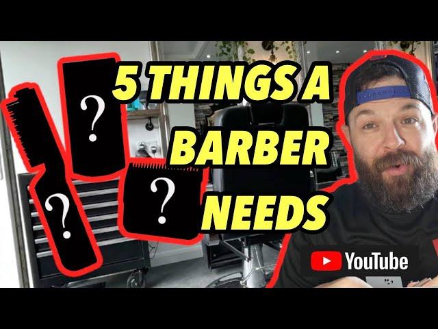 5 THINGS EVERY BARBER SHOULD TRY | YOUTUBE BARBER ACADEMY