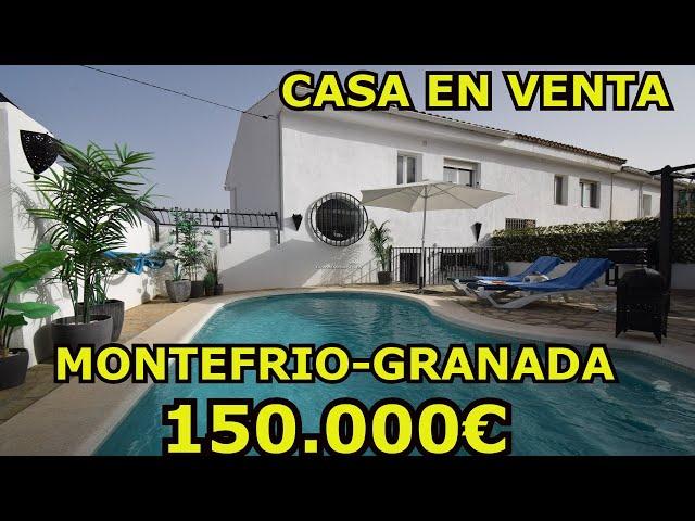 TOWNHOUSE FOR SALE WITH PATIO, POOL & SPECTACULAR VIEWS FOR SALE IN MONTEFRIO, ANDALUSIA, SPAIN