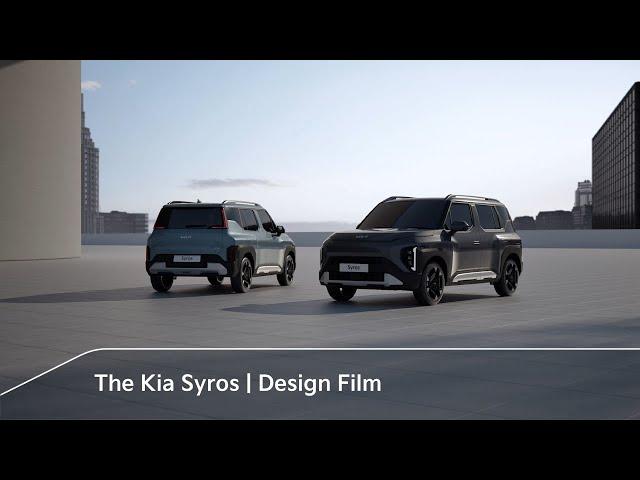 The Kia Syros | Design Film