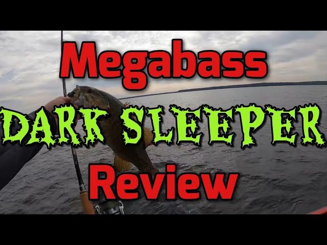 Megabass DARK SLEEPER bait review & deep dive!! (did it kill the tube??)