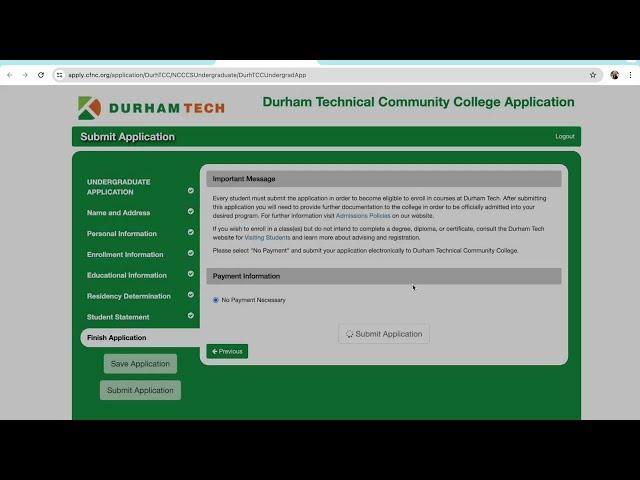 Durham Tech Application | Step-by-Step Guide