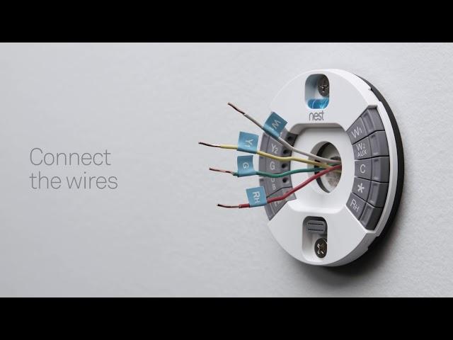How to install the Google Nest Learning Thermostat