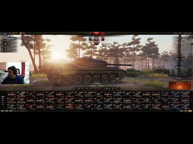 Катаем в World of Tanks. Снимаем звезды, фармим серу.