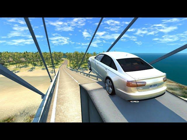 BeamNG drive - High Speed Jumping Cars Crashes Compilation #3