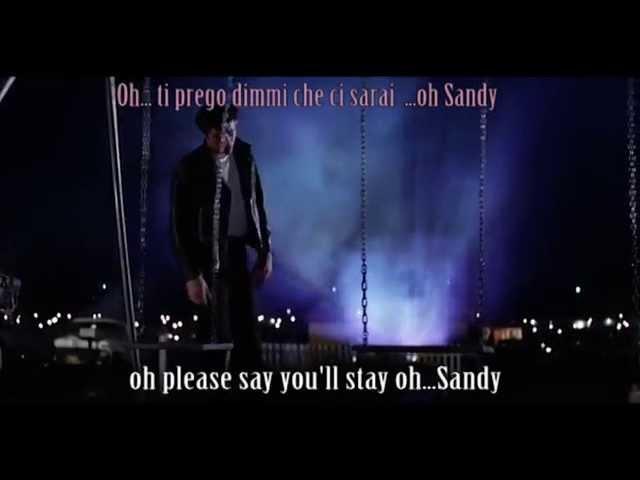 Grease   Sandy Drive In - Sub ITALIANO and English Lyrics HD