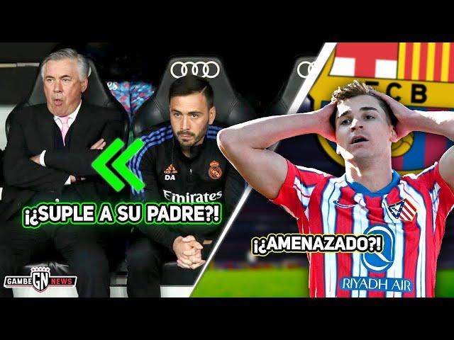 Así cambiaría Madrid a ANCELOTTI X SU HIJO|Amenaza a Julián  Barcelona|TOP de Europa va X NEYMAR