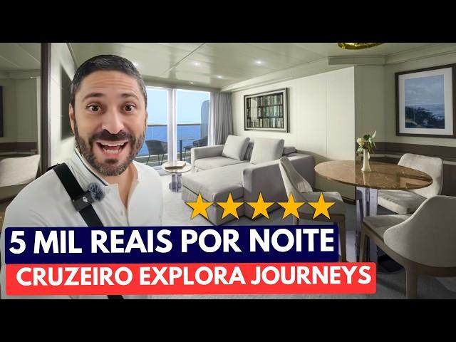 O QUE ENCONTRAMOS NA CABINE DE LUXO DO CRUZEIRO EXPLORA JOURNEYS? Quanto Custa Viajar de Cruzeiro?