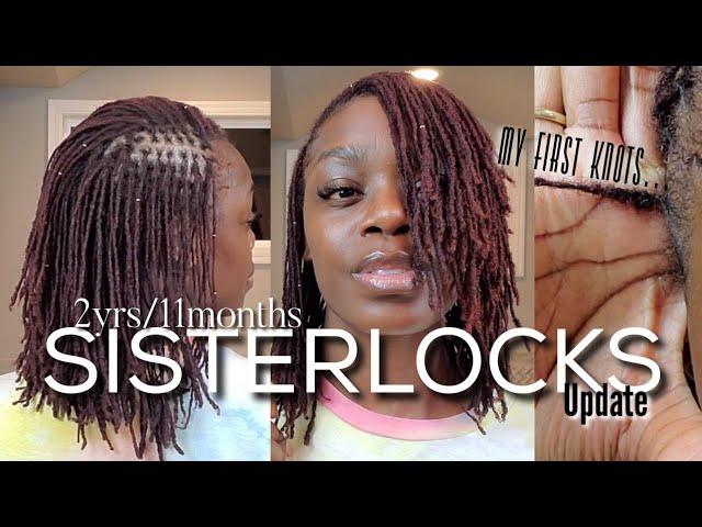 2YRS/11MONTHS SISTERLOCKED|4PT ROTATION PERFECTED|KNOTS|CIMPLYCECE #sisterlockjourney #sisterlocks