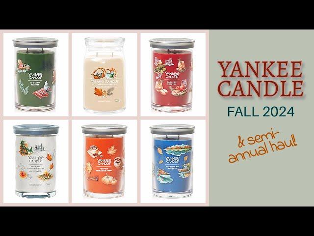 FALL 2024  from YANKEE CANDLE  haul and first impressions, with a couple SAS purchases