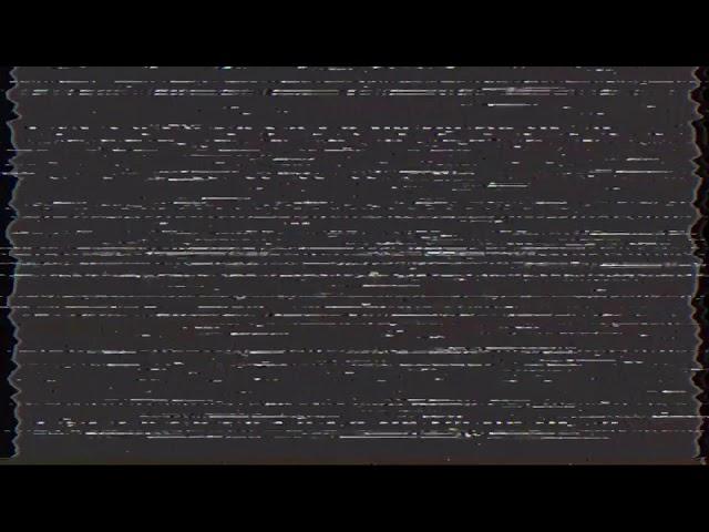 VHS Static Noise VCR Tape Glitch Stock Footage Chroma Key