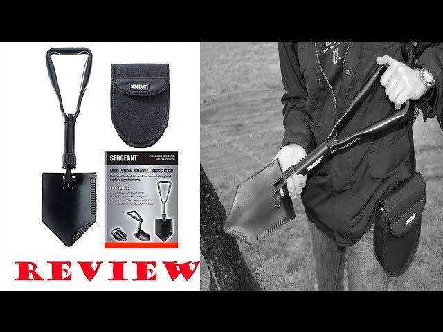 SERGEANT Military Grade Folding Shovel and Tactical Carrying Case REVIEWS