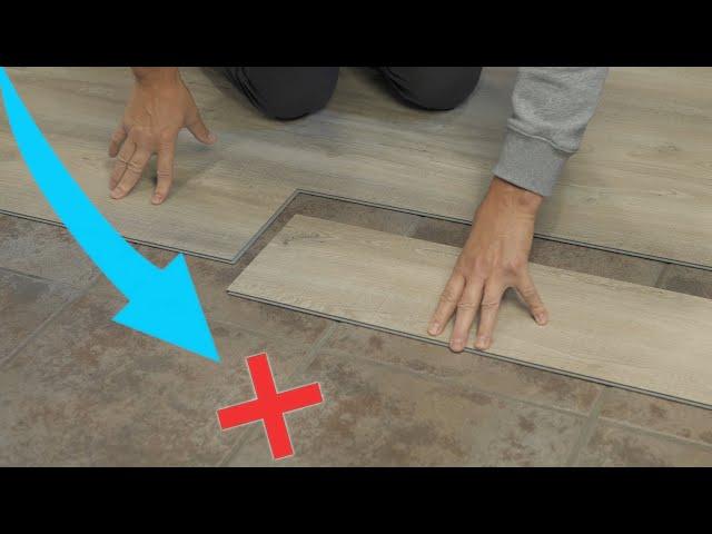 How To Install Luxury Vinyl Plank Over Tile Flooring