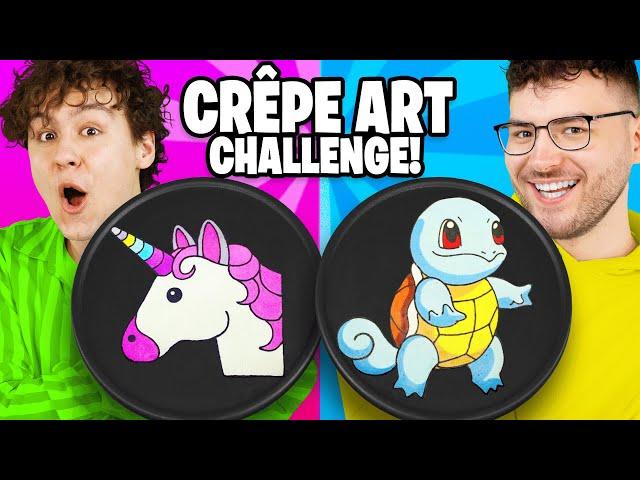 DIE CRÊPE ART CHALLENGE?!