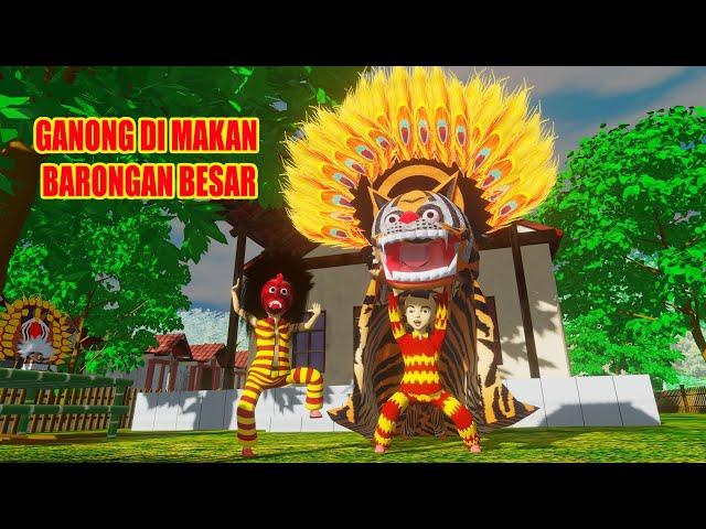 KUNCUNG DAN KAWAN BERMAIN BARONGAN BESAR