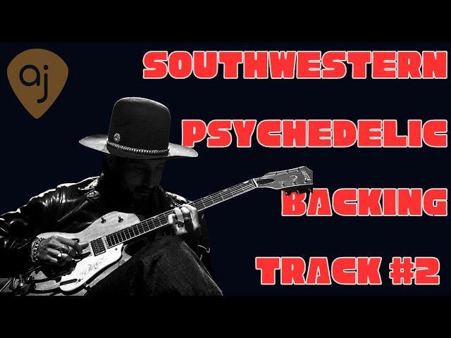  Southwestern Psychedelic Jam No 2 | Guitar Backing Track (D Minor)