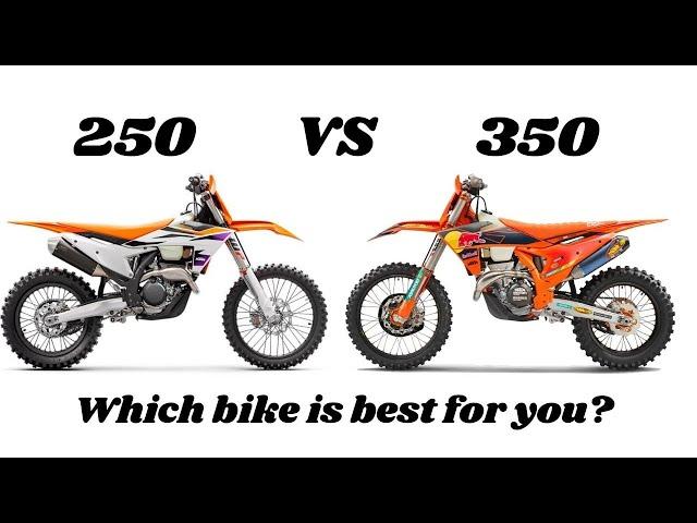 250 vs 350 - Which bike Is Best For You?