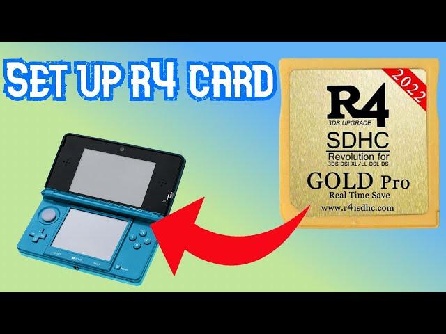 How to Setup R4 Flashcard for DS