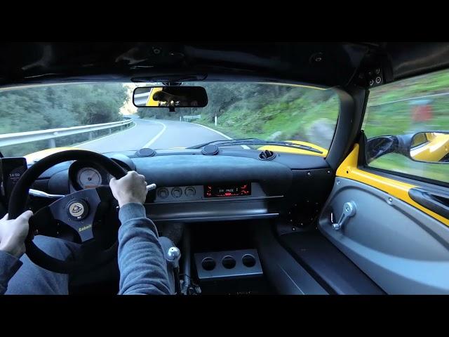 Touge onboard - Lotus Elise lotus and unwanted encounters 