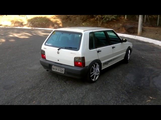 Fiat uno way branco aro 17