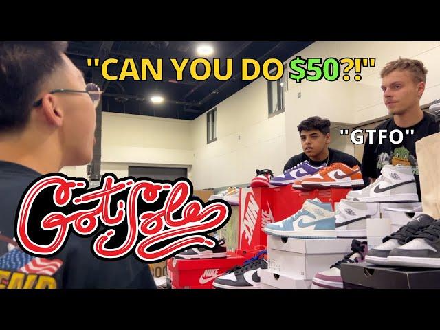 TRYING TO FINESSE AT BOSTON GOT SOLE!!! CASHED OUT (My first ever sneaker event!)