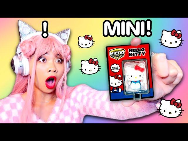 UNBOXING MINI HELLO KITTY! Tiniest Sanrio Mystery Blind Boxes!