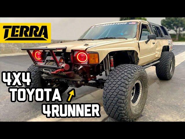 Daily Driven TOYOTA 4RUNNER Rock Crawler! | BUILT TO DESTROY