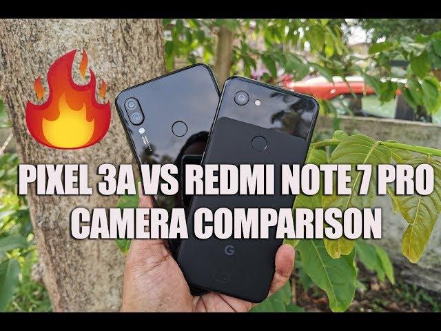 Pixel 3A vs Redmi Note 7 Pro Camera Comparison 