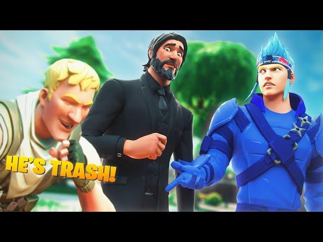 The Most DISRESPECTFUL Random Duo ROASTS Ninja... (Fortnite Battle Royale)