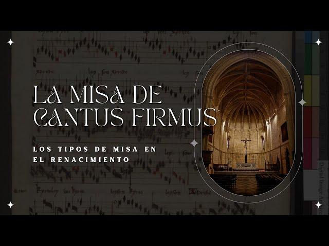 La misa de cantus firmus en el Renacimiento