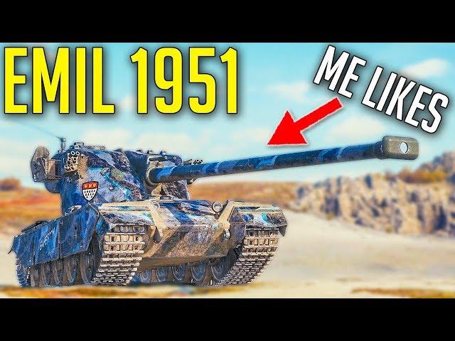 EMIL 1951 is Actually Good Premium Tank! ► World of Tank Reward Tank EMIL 1951 Review