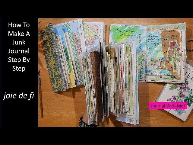 How To Make A Junk Journal Step By Step