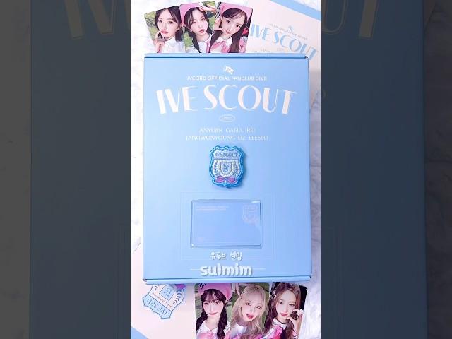 [깜짝 이벤트] 다이브 3기 키트️🩷 IVE 3rd OFFICIAL 'DIVE' FANCLUB KIT ₊˚ෆ